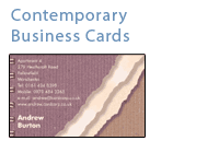 Contemporary Business Cards